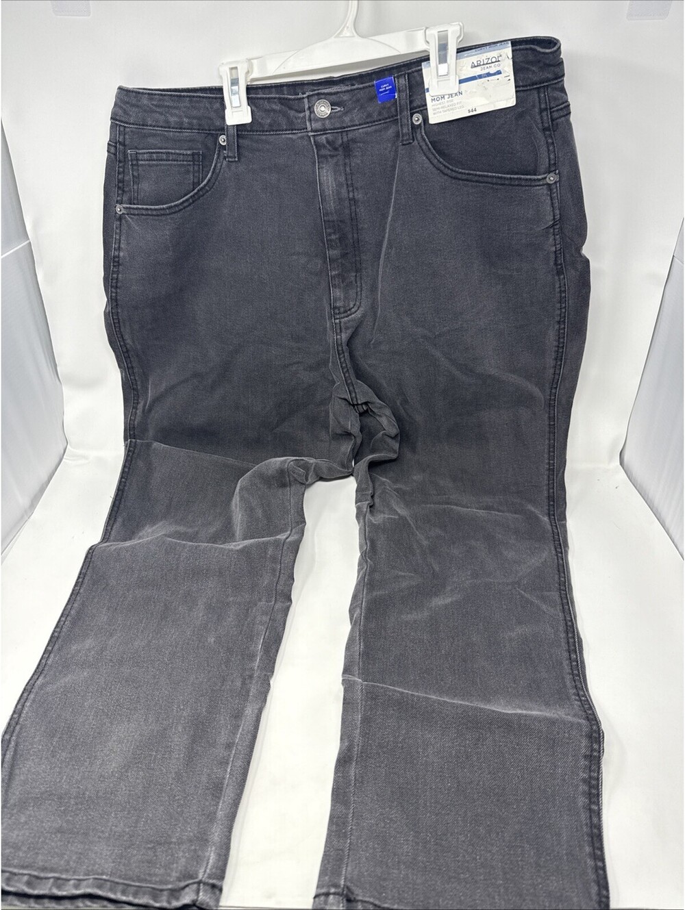 Arizona Jean Co Size 19 Highest Rise Curvy Mom Jeans Black
